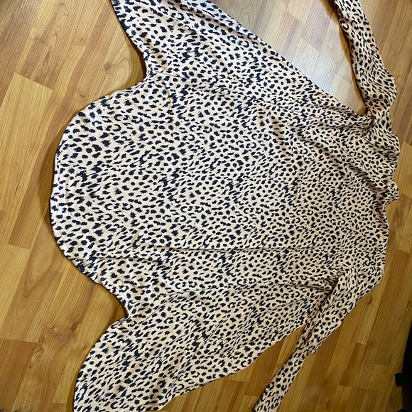 Leopard print long cardigan - Picture 3 of 3